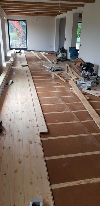 Монтаж на паркет