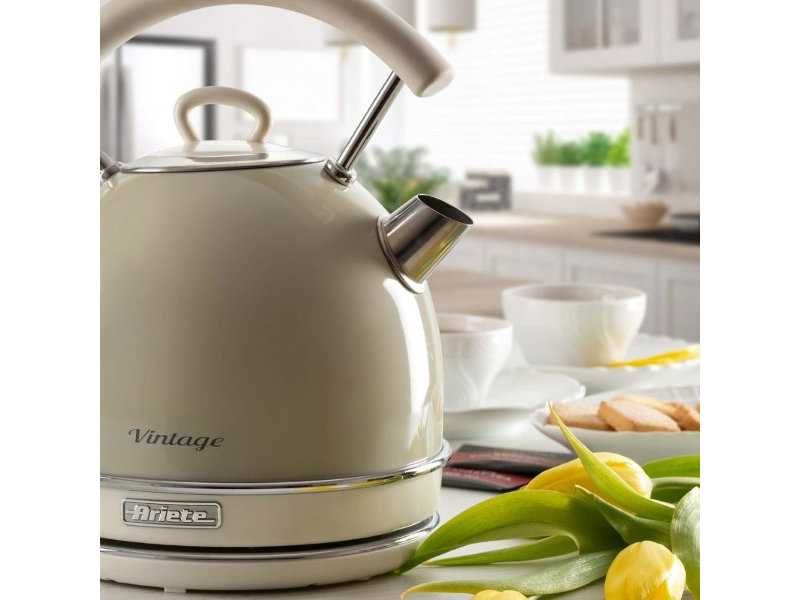 Електрическа Кана Ariete Vintage 2877 – 2000W, 1.7л, Бежова