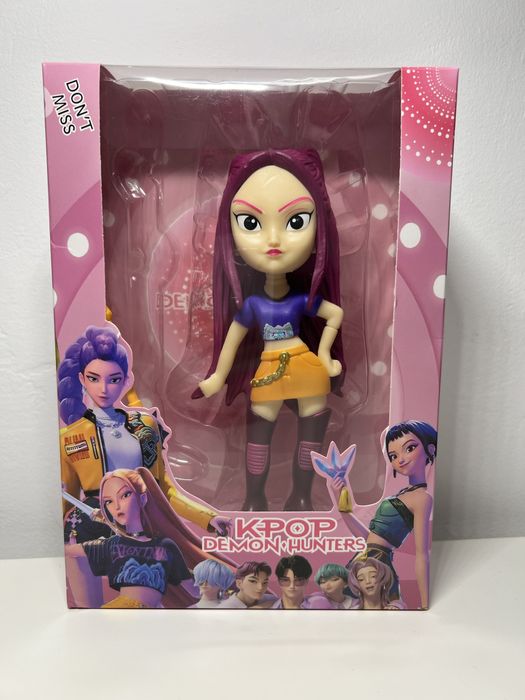 K-Pop Demon Hunters - Figurine Zoey, Mira, Rumi 20cm