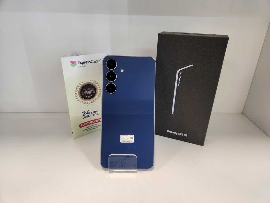 Samsung  S25 FE NOU 8/128 GB  (Ag8 Tudor/B75059) – Garantie 2 Ani!