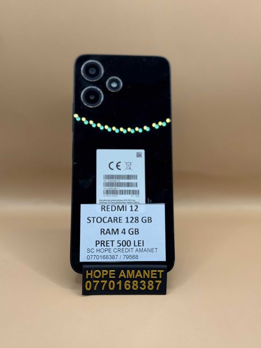 Hope Amanet P4 / REDMI 12 128GB 4 RAM