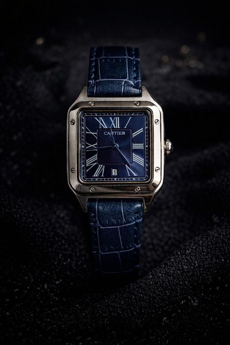 классическая часа cartier