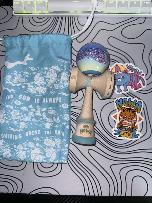 kendama sol nowa pro model sticky clear