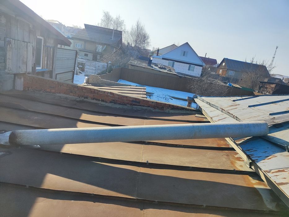 Труба асбестовая для дымохода.