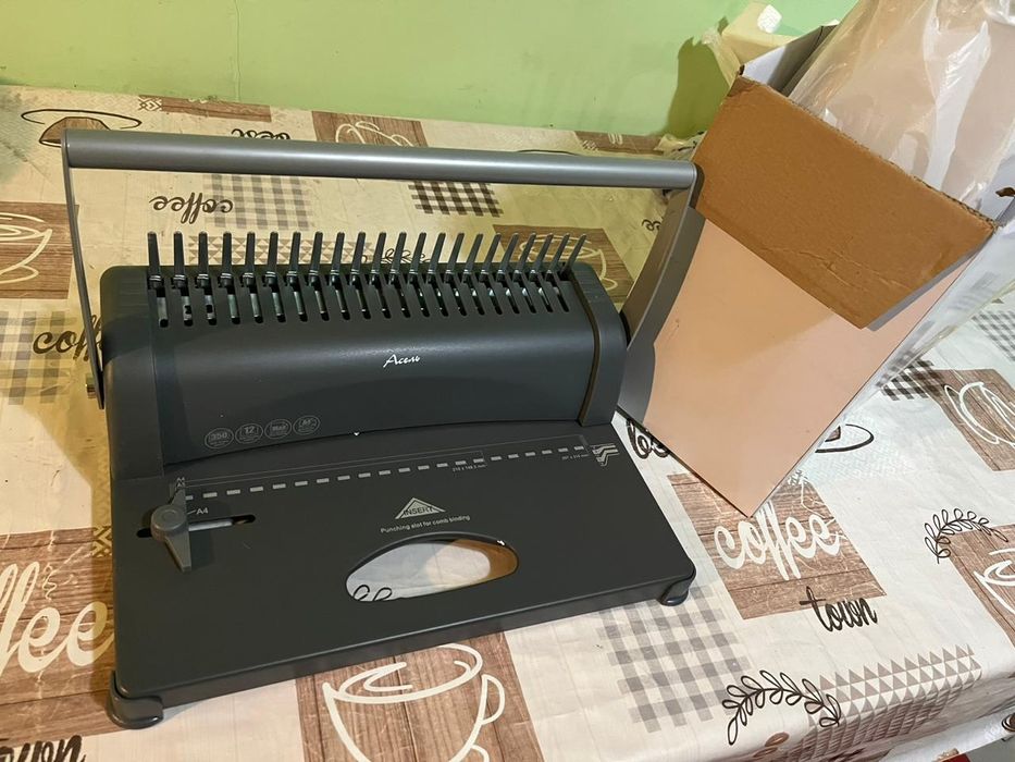 Продается новый переплёт с пружинами разного мм. и бумагами