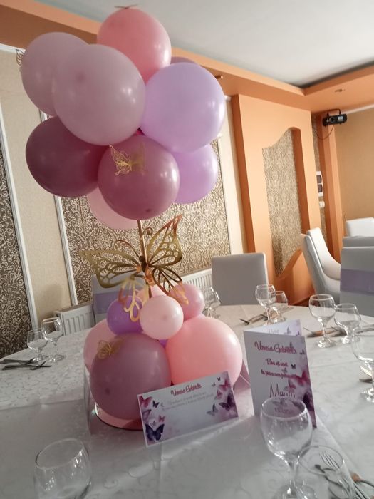 Arcade de baloane, aranjamente nunta, botez și aniversari