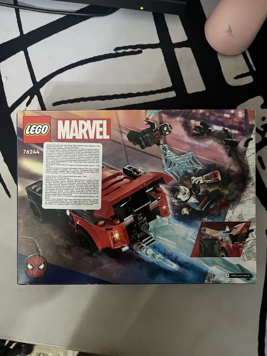 лего человек паук