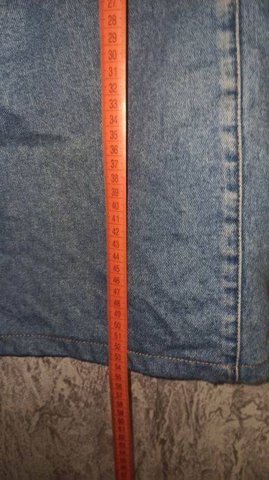 Юбка джинсовая на пуговицах