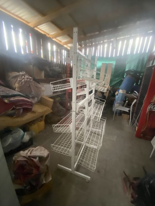 Стеллажи двухсторонный