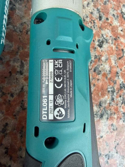Makita impact ,cheie dinamometrica pe acumulator