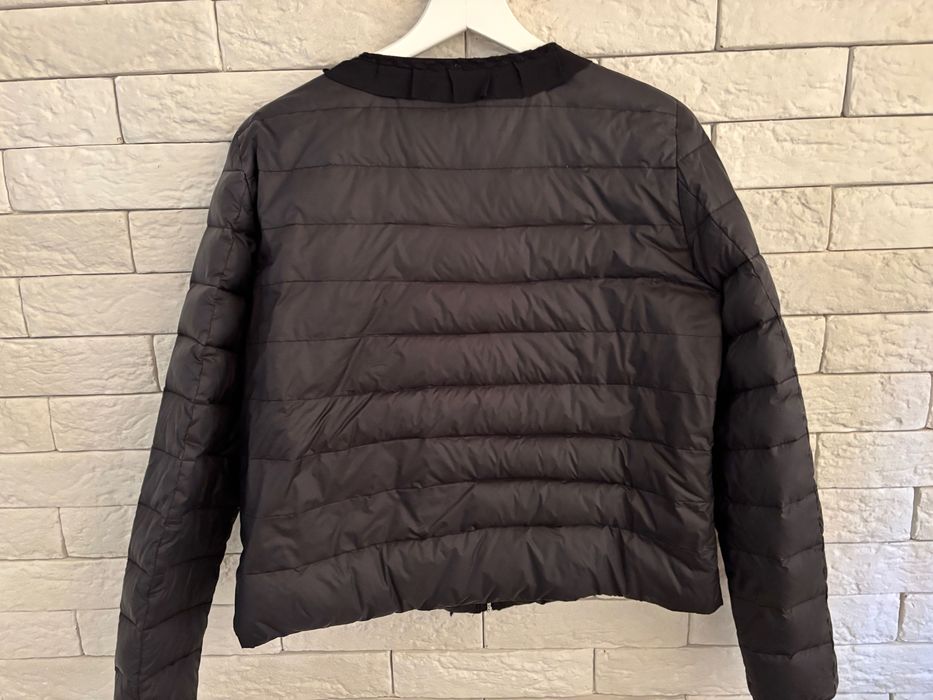 Стилно черно яке ZARA гъши пух