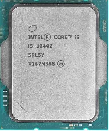 Intel core i5-12400