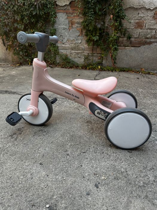 Детско колело за баланс 2 в 1 Byox - Learn to Ride, розово