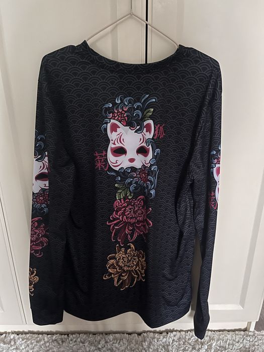 Кофта с японским принтом