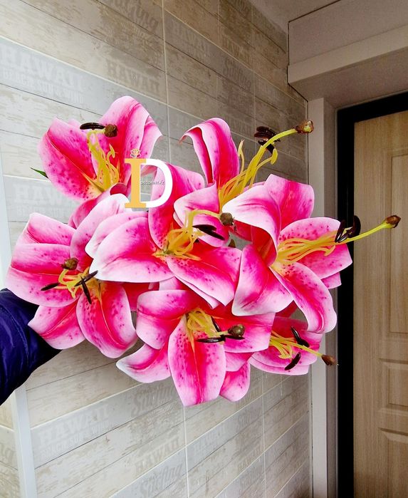 Лилия искусственные 50см