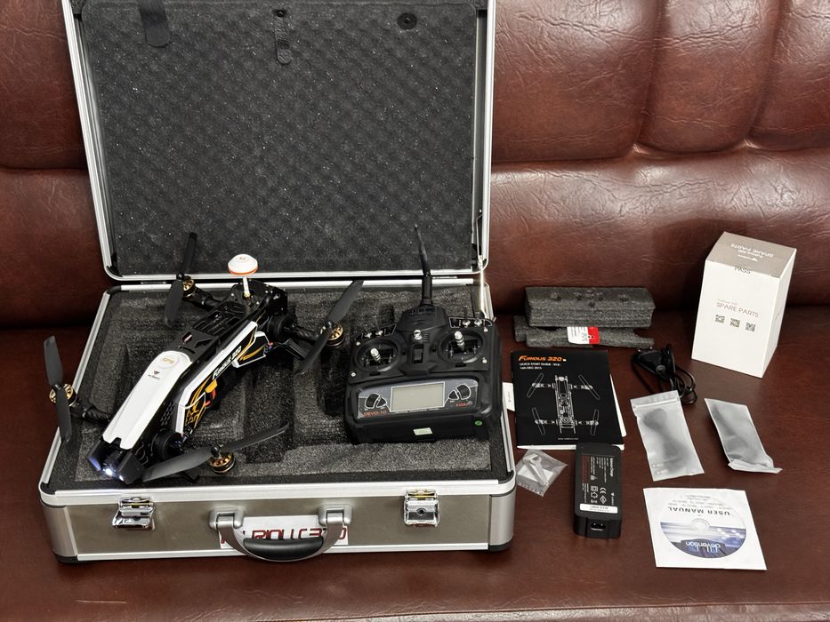 Drona de viteza NOUĂ Walkera FURIOUS 320-kit complet-maxim 120 Km/h !!