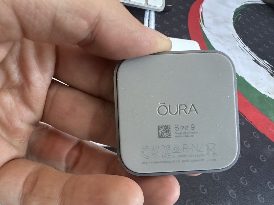 Oura Ring Stealth size 9