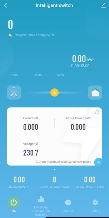 Смарт защита от пренапрежение TOMZN, напреженова защита, Smart, WiFi