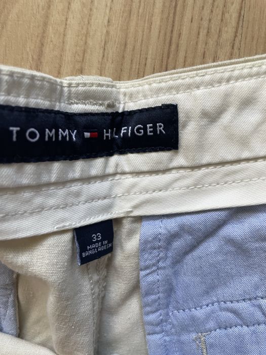 Tommy Hilfiger Cargo/мъжки къс ленен карго панталон W33