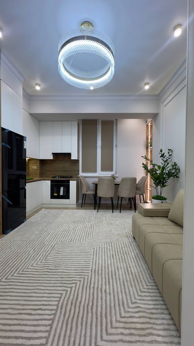 Новостройка Юнусобод 15 кв 4 хона 84м2 +Круговой Балкон Евро Ремонт