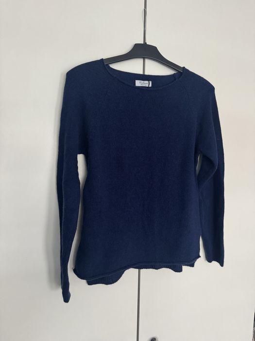 Pulover bleumarin Cashmere Italy nou marimea S