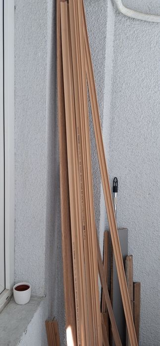 Немски ламиниран паркет Made in Germany ~30 кв.м (Тъмен дъб) + первази VOX - София