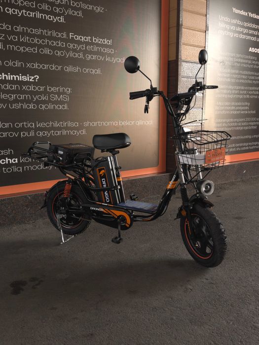 Elektrovelosiped vikupga DRONGO MONSTER 450min haftaga