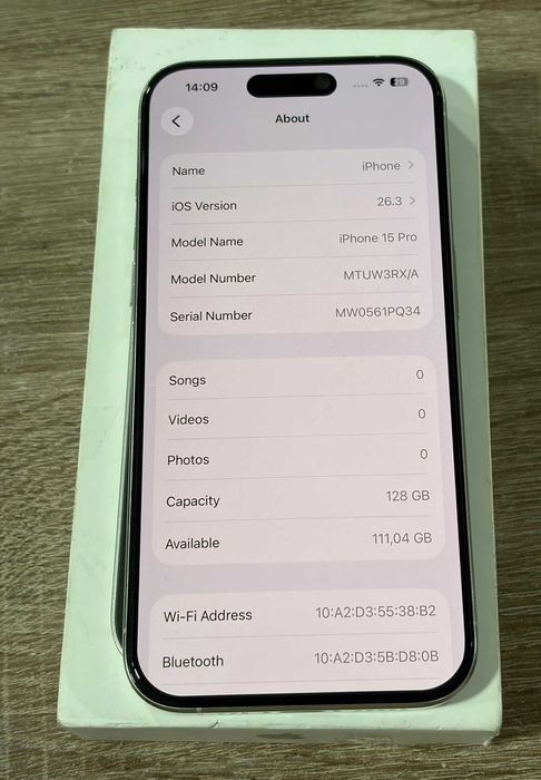 Apple iPhone 15 Pro 128GB