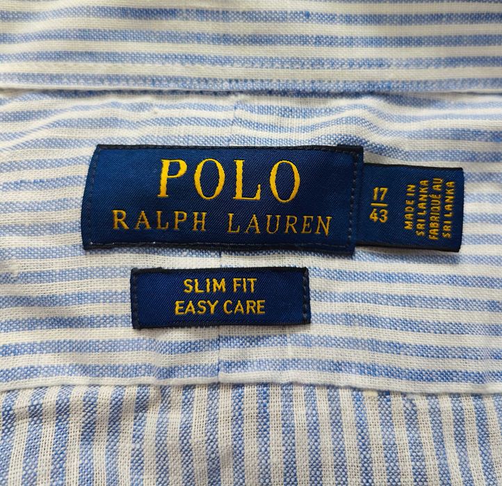 Ralph Lauren Slim fit Оригинална мъжка риза размер 17 / XL