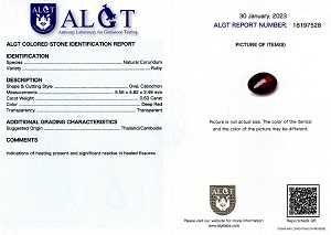 Rubine nemontate 0,35 -0,91 ct. cod 8641,8642,9583,9584,9585,9587
