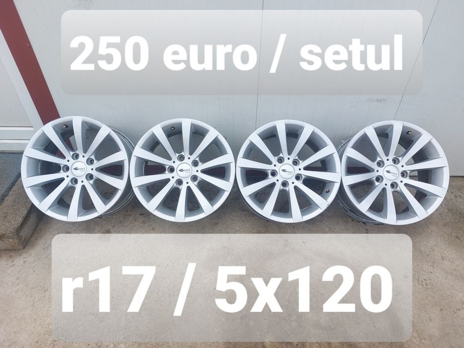 Jante din aluminiu r17 / originale BMW / 5x120 / ET 34