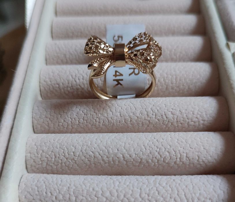Inel aur 14k, marime 18