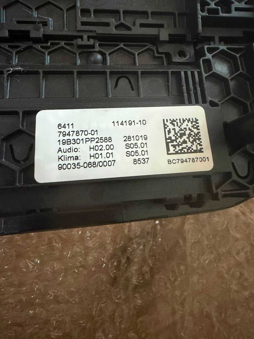 Panou clima Display ecran BMW G11 G12 G30 G31 G32