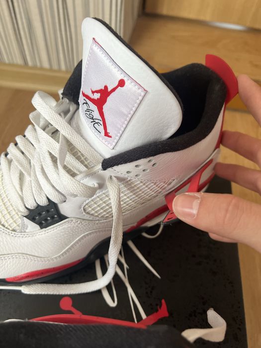 Jordan 4 red cement