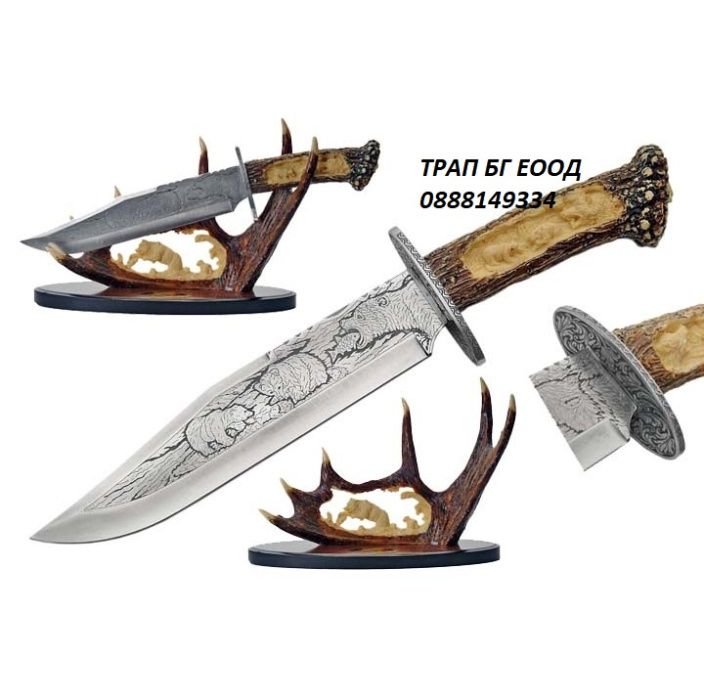 Нож Елен, Вълк, Мечка, Орел сувенирни ножове Ловен нож