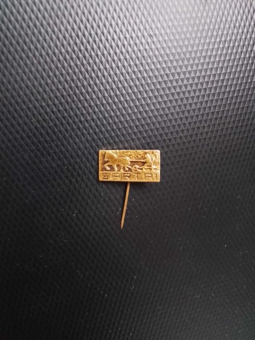 Рядък Ретро щифт/значка, "Sartai" - Конен спорт (Литва, СССР)