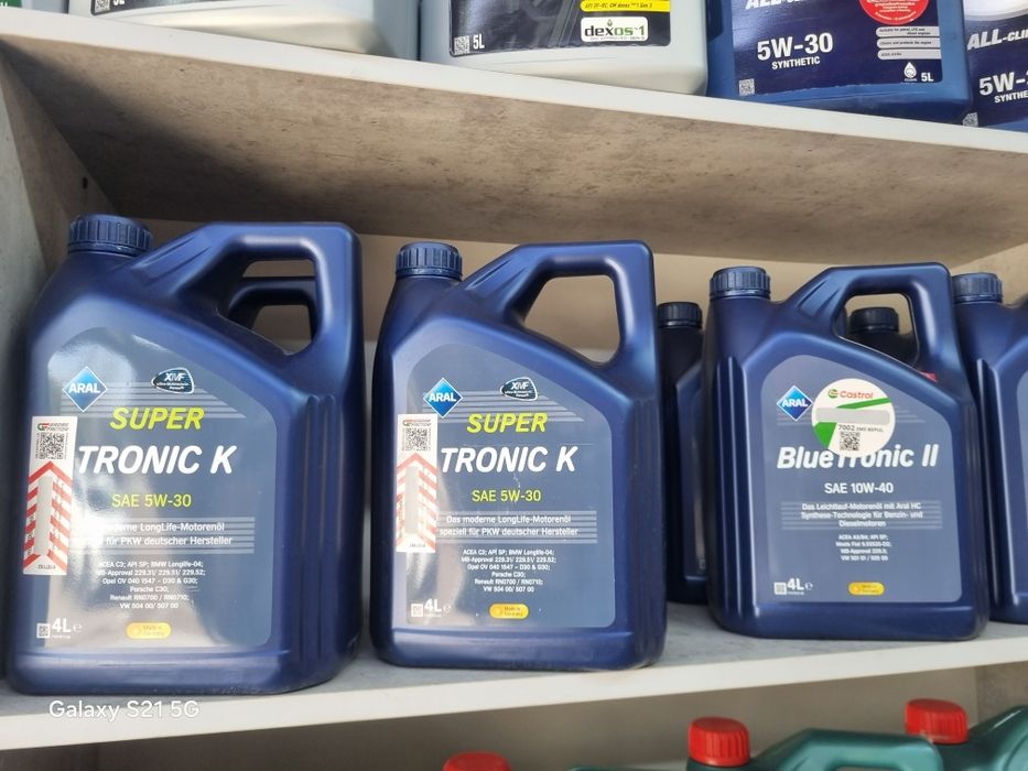 Aral aral 5w30 10w40 ravenol