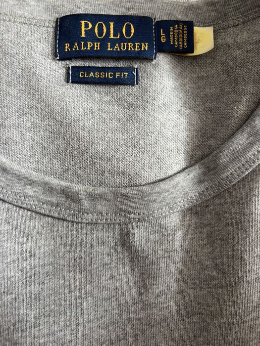 Tricou Polo Ralph Lauren Gri
