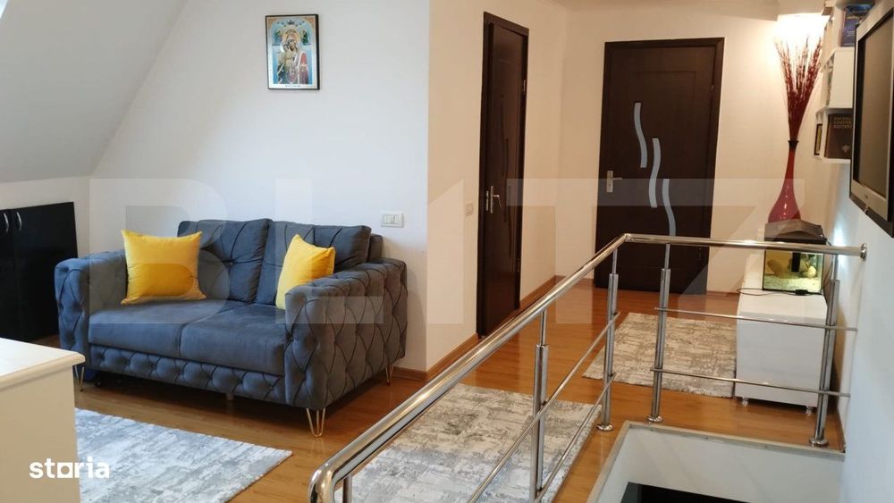 Apartament de vanzare, cu 3 camere, 120 mp, etaj 5, mobilat si utilat
