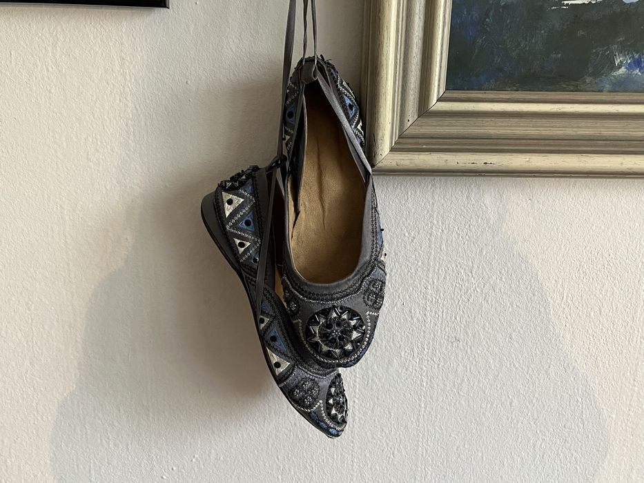 Винтидж / vintage обувки балерини