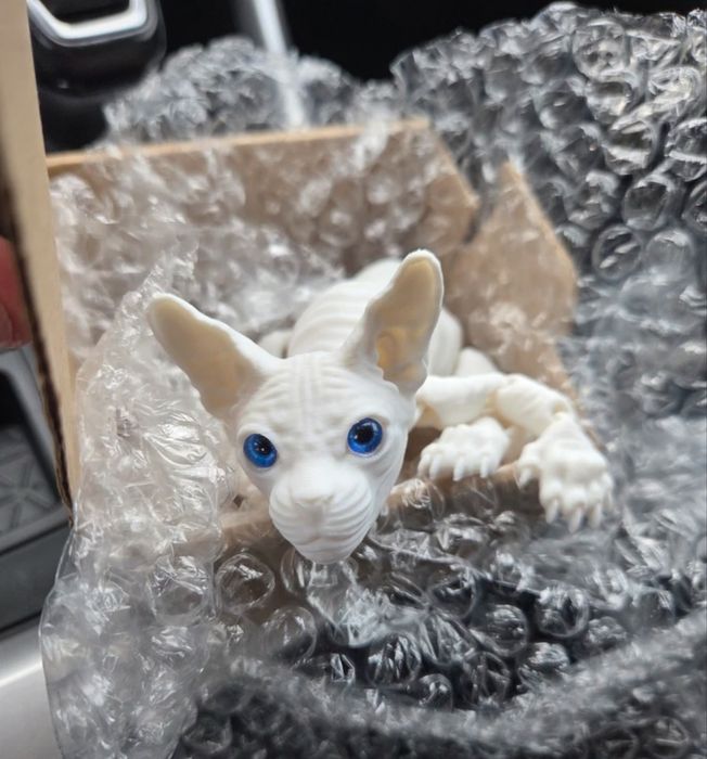 Игрушка Антистресс Кот Сфинкс