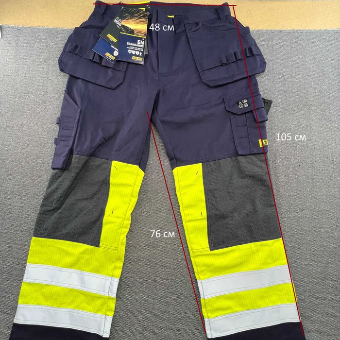 НОВИ Blaklader Multinorm Мъжки Работни Панталони Размер 48 Cordura