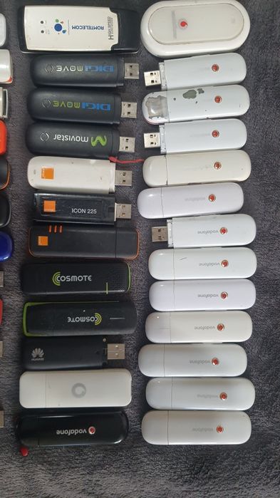 Modem Usb lot 42 buc.serii diferite  Vodafone/Digi/Orange/Cosmote/etc
