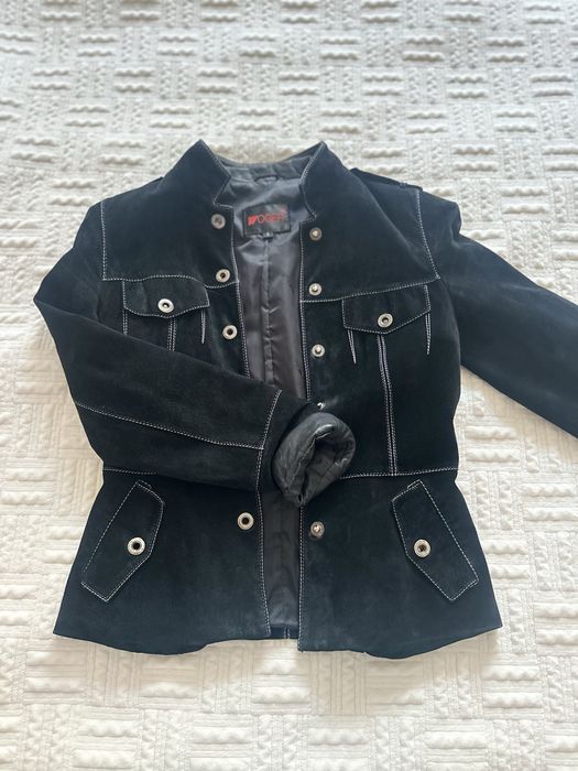 Куртка из натуральной замши