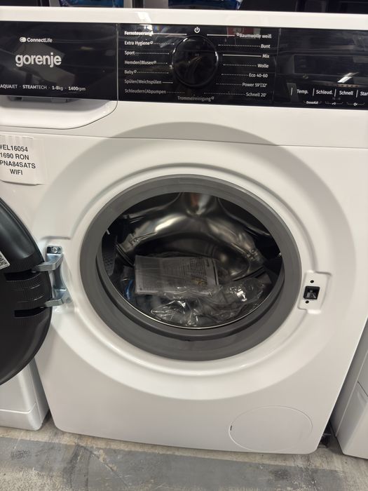 Mașină de spălat rufe 8kg  Gorenje WPNA84SATSWIFI, factura si garantie 12 luni