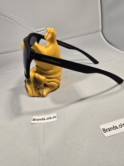 Ochelari de soare polarizati Emporio Armani, negri, YT7023P, made in Italy