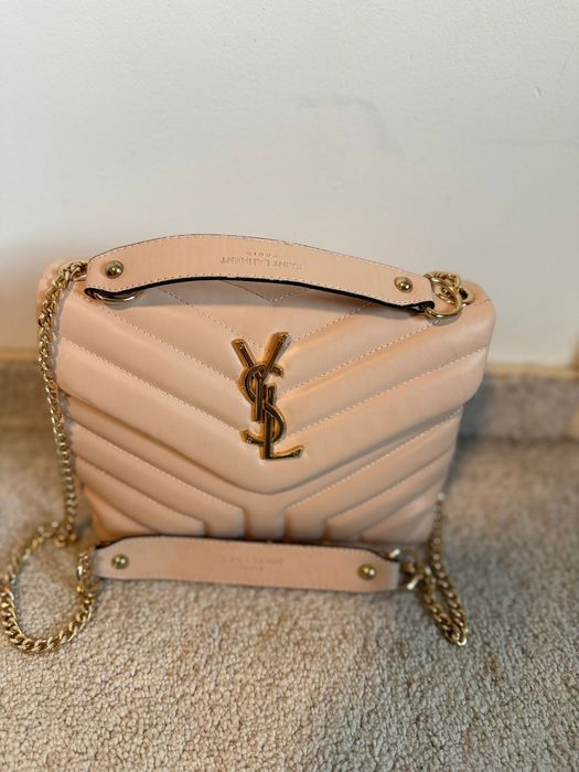 Geanta de umar medie Yves Saint Laurent, piele naturala