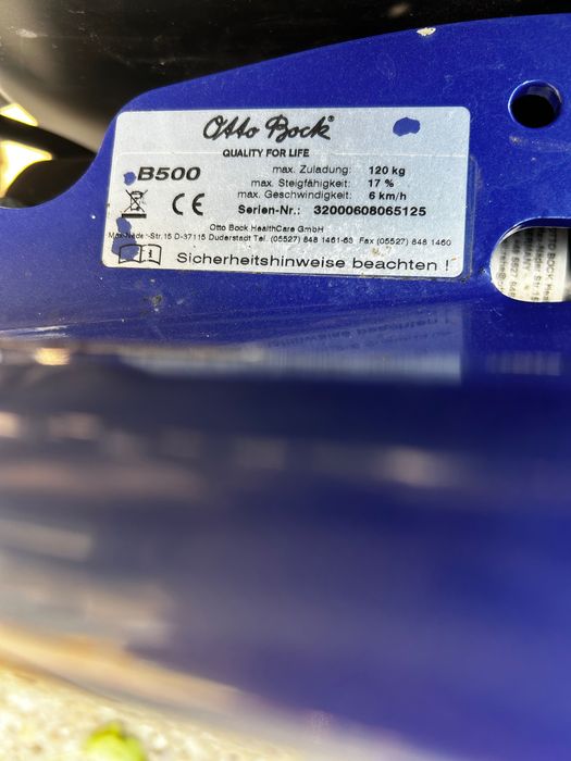 Инвалидна количка Otto Bock B500