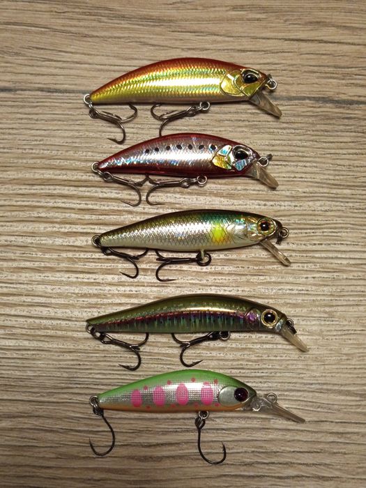 Японски воблери за пъстърва.