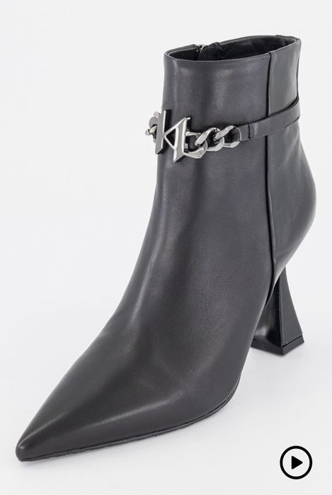 Кожени боти Karl Lagerfeld